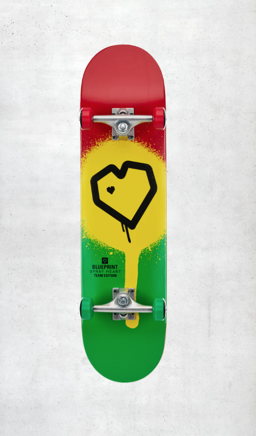 BLUEPRINT Spray Heart Rasta Complete