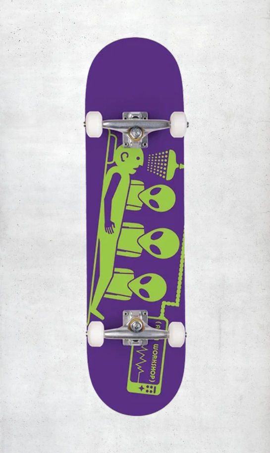 ALIEN WORKSHOP Abduction Complete 7.75 Purple/Green
