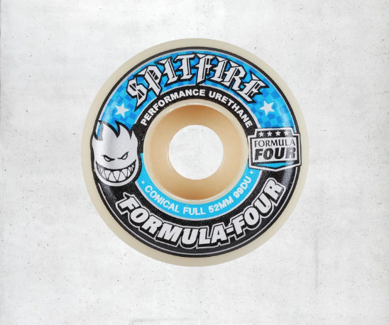 SPITFIRE F4 99a Conical Full 56mm White/Blue