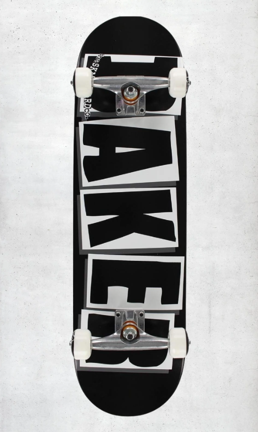 BAKER Brand Logo Complete Blk/Wht