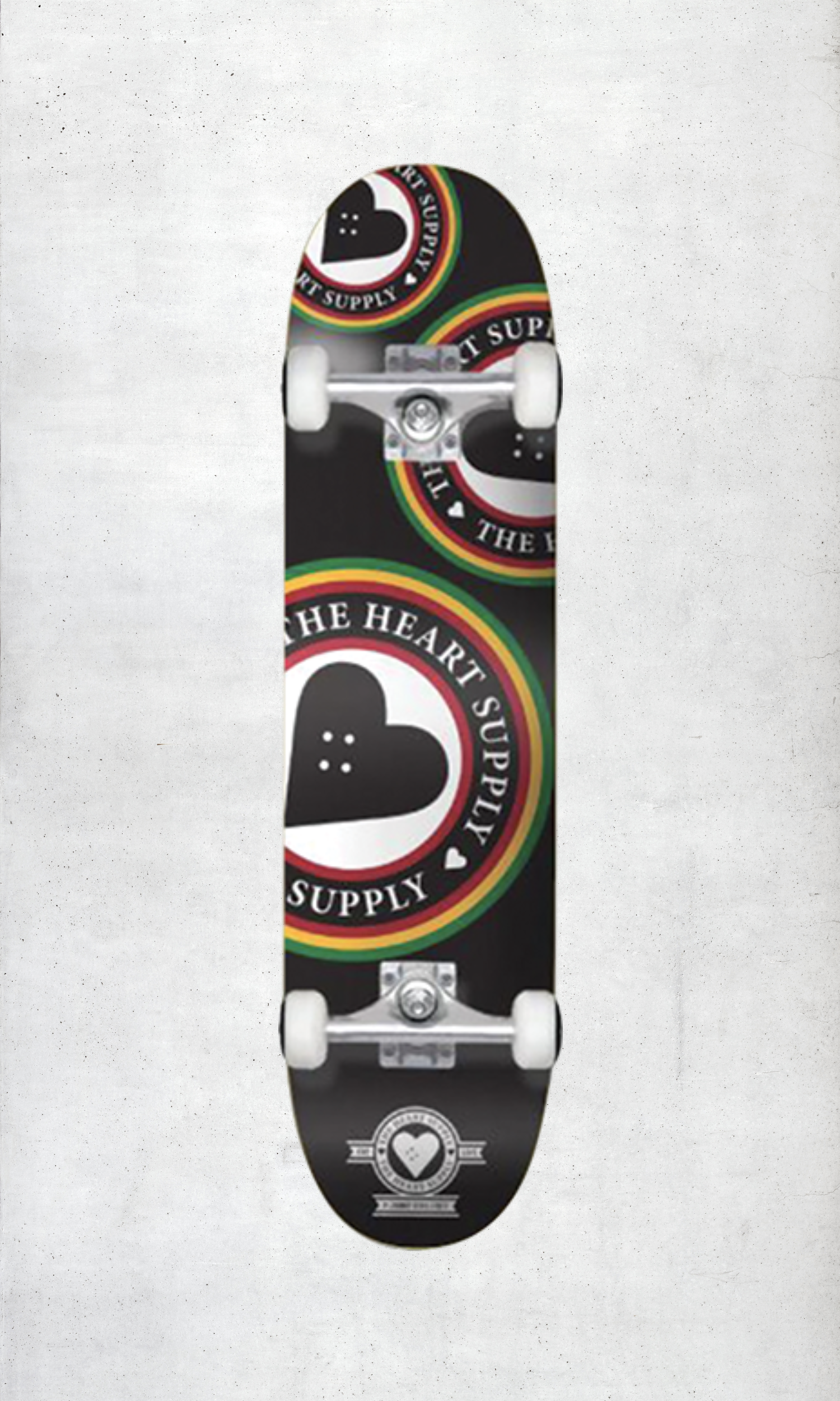 HEART SUPPLY Orbit Logo Black Complete