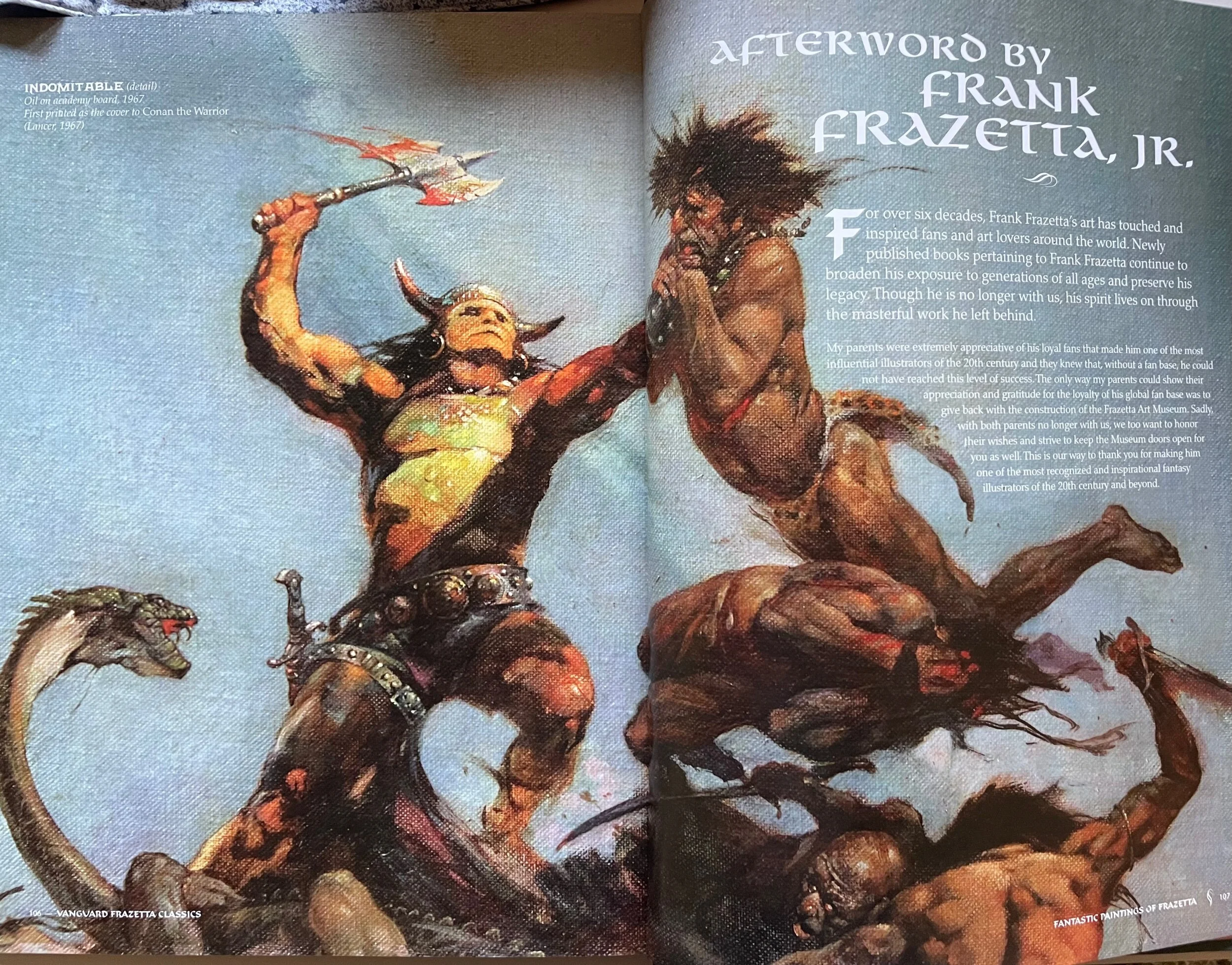 Fantastic Paintings of Frazetta.... — Joe the Tattoo Guy