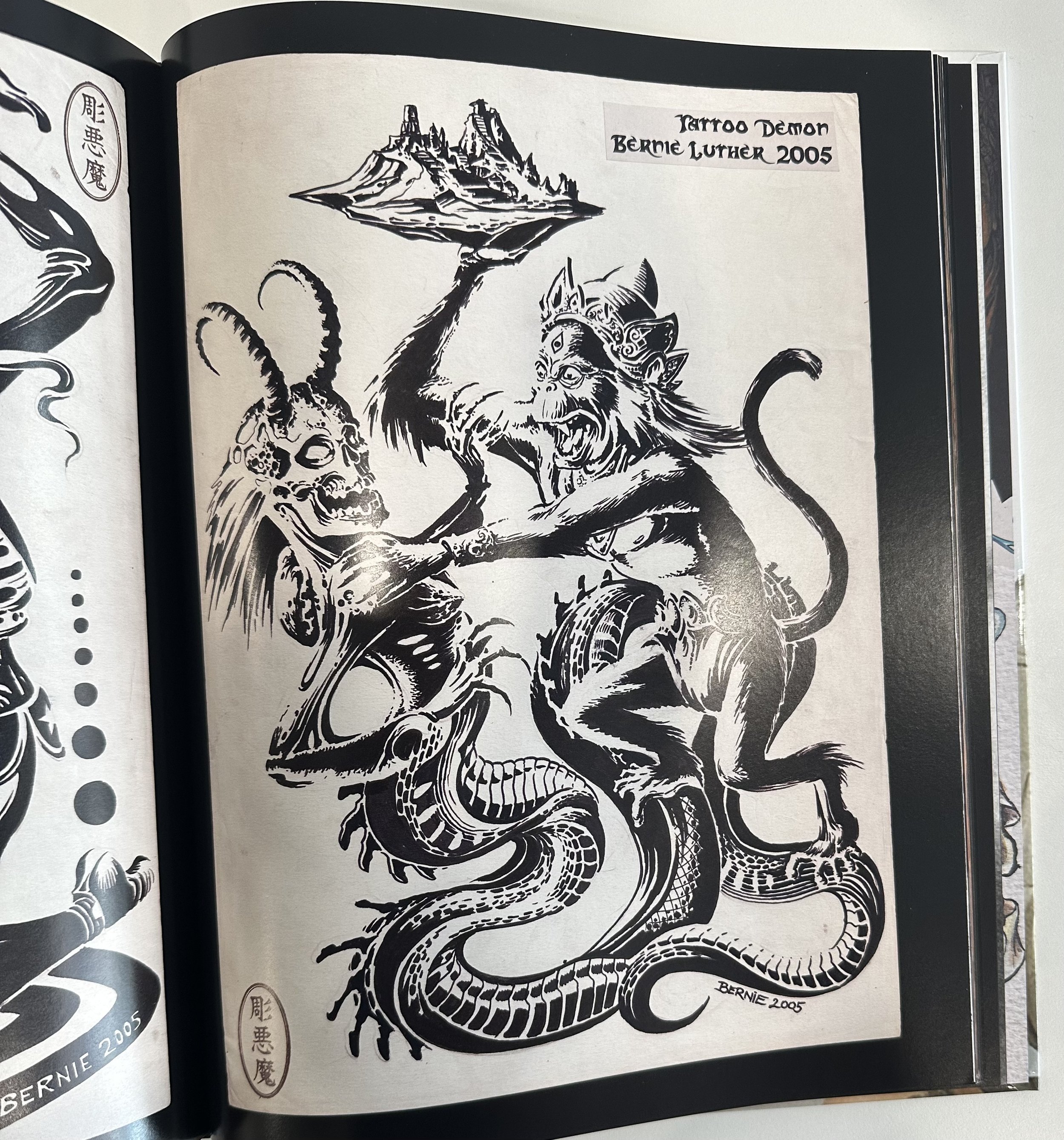 Bernie Luther - Tattoo Demon Designs