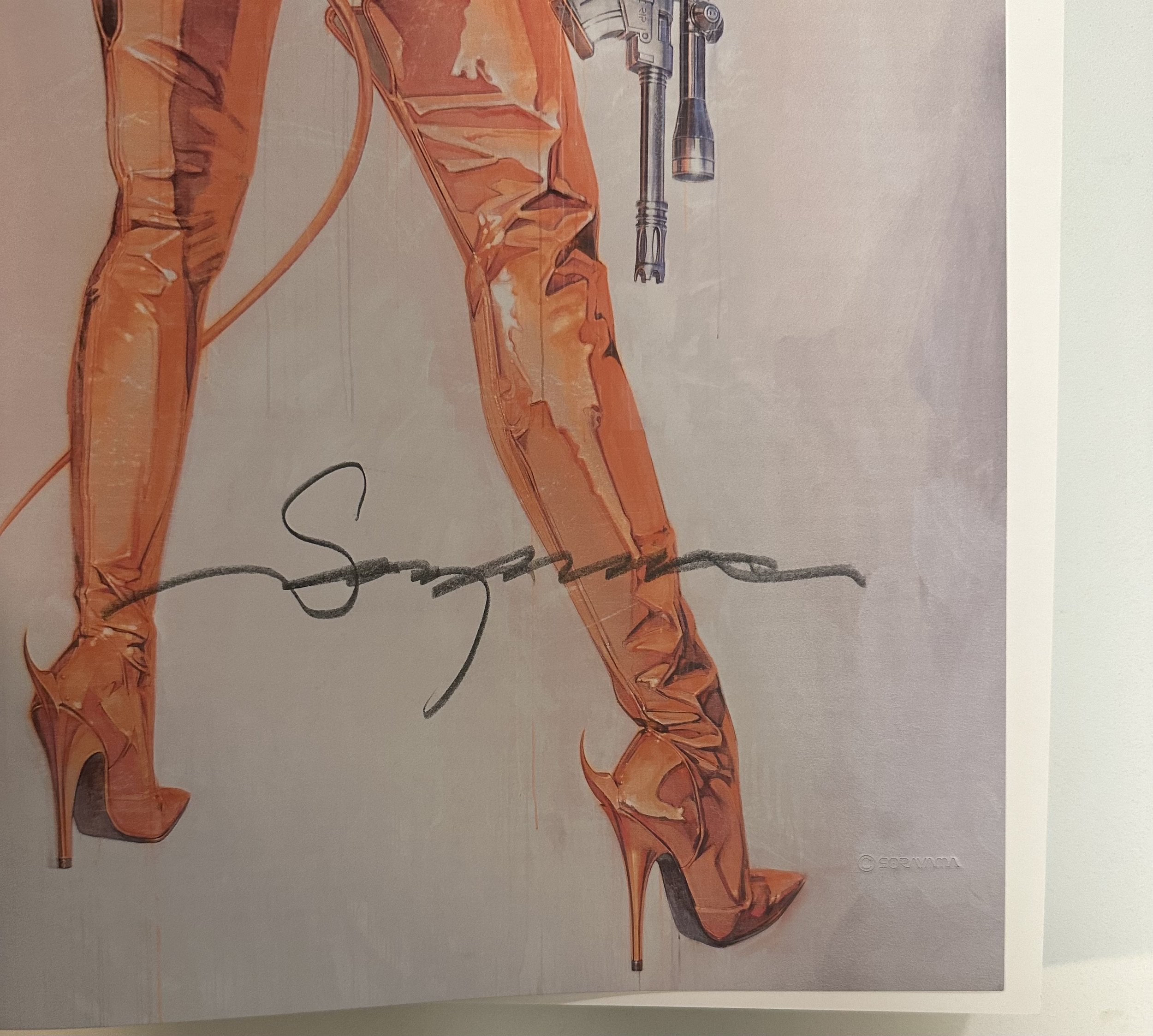 Sorayama - The Gynoids Luvtronix Signed Limited Edition Copy