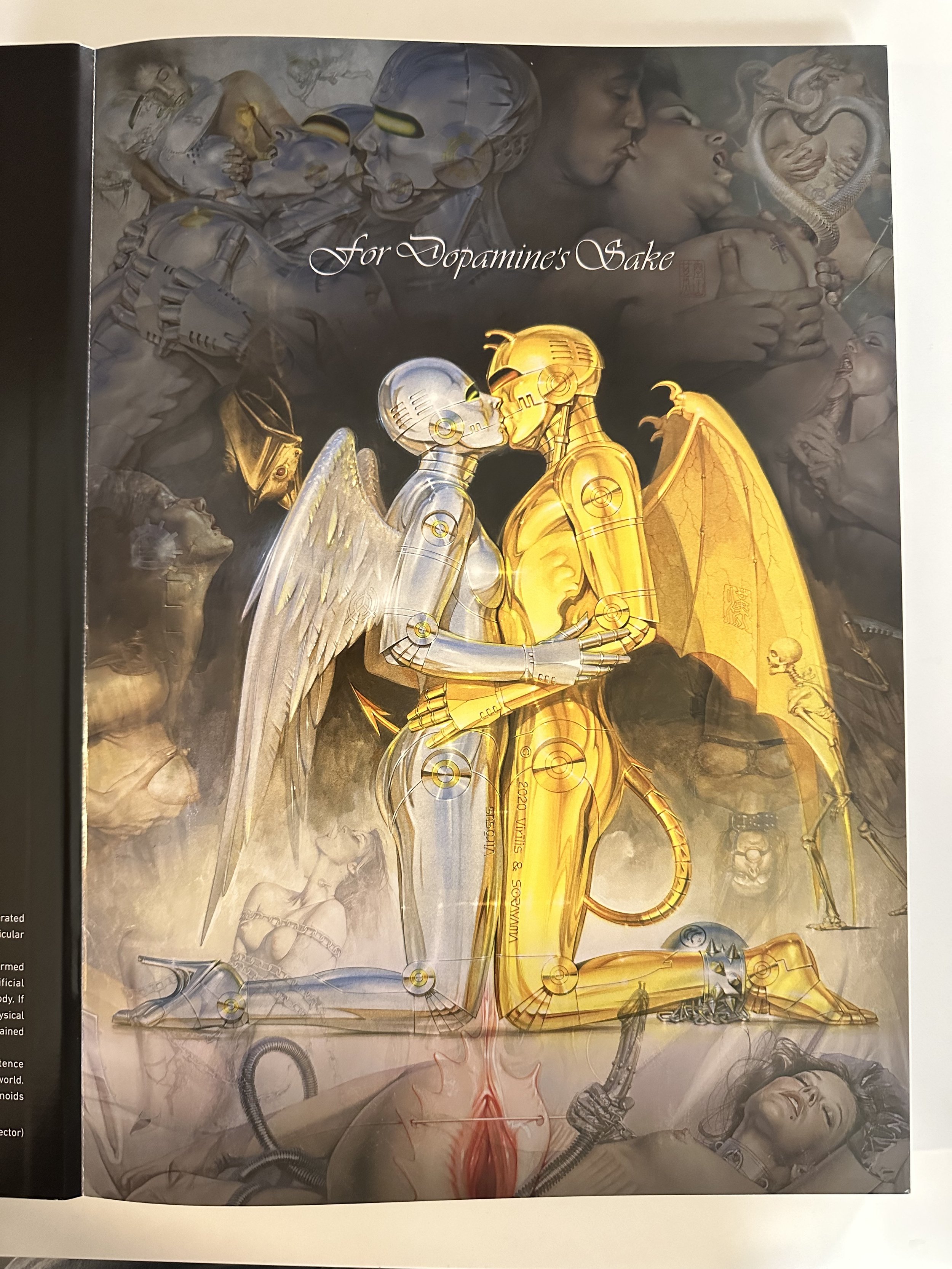 Sorayama - The Gynoids Luvtronix Signed Limited Edition Copy