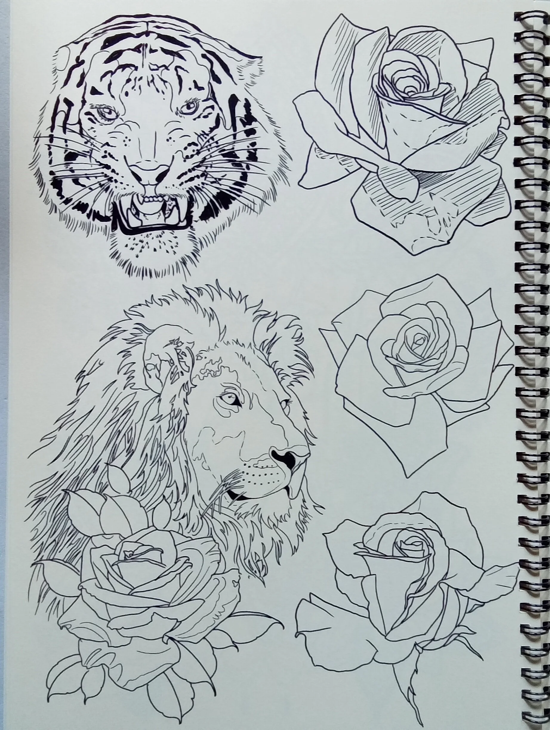 Nick Lovene Japanese Drawings and More