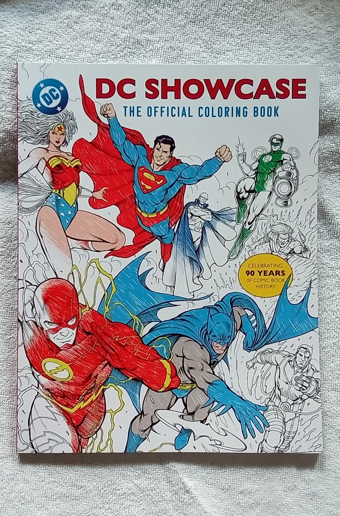 DC Showcase: The Official Coloring Book