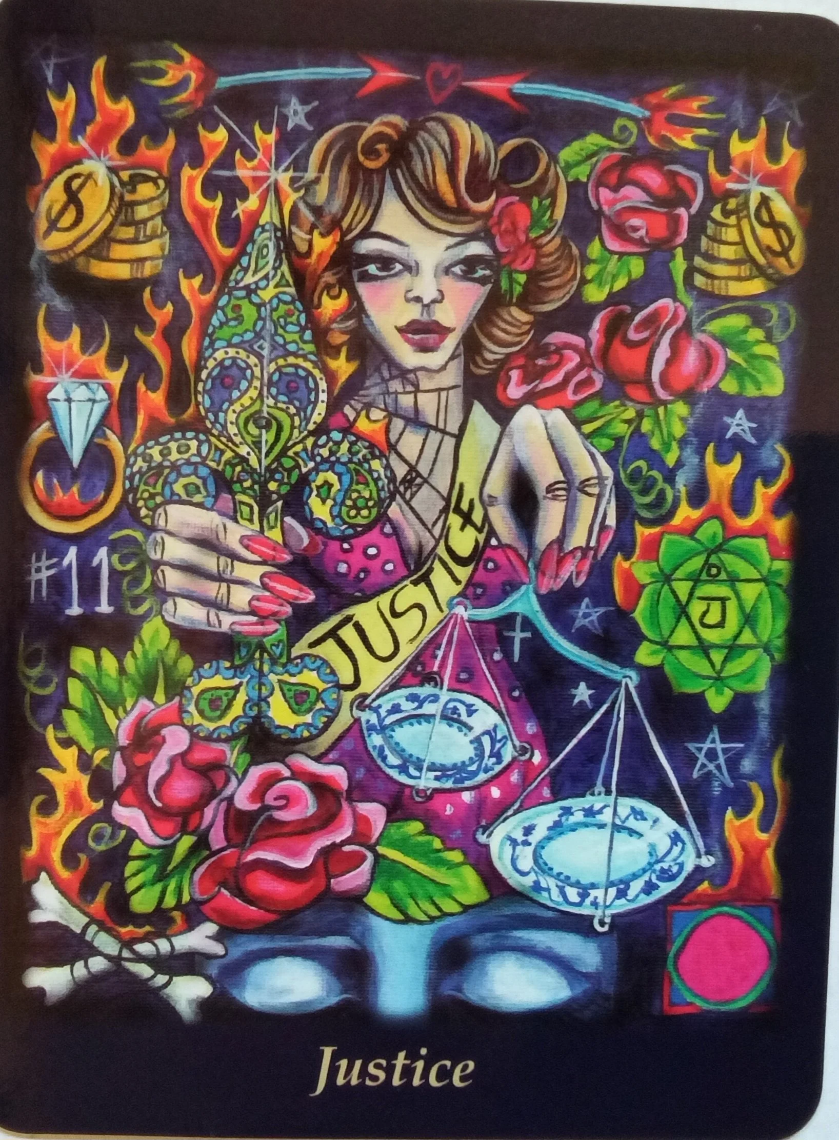 Bonefire Tarot Sailor Jerry Collins