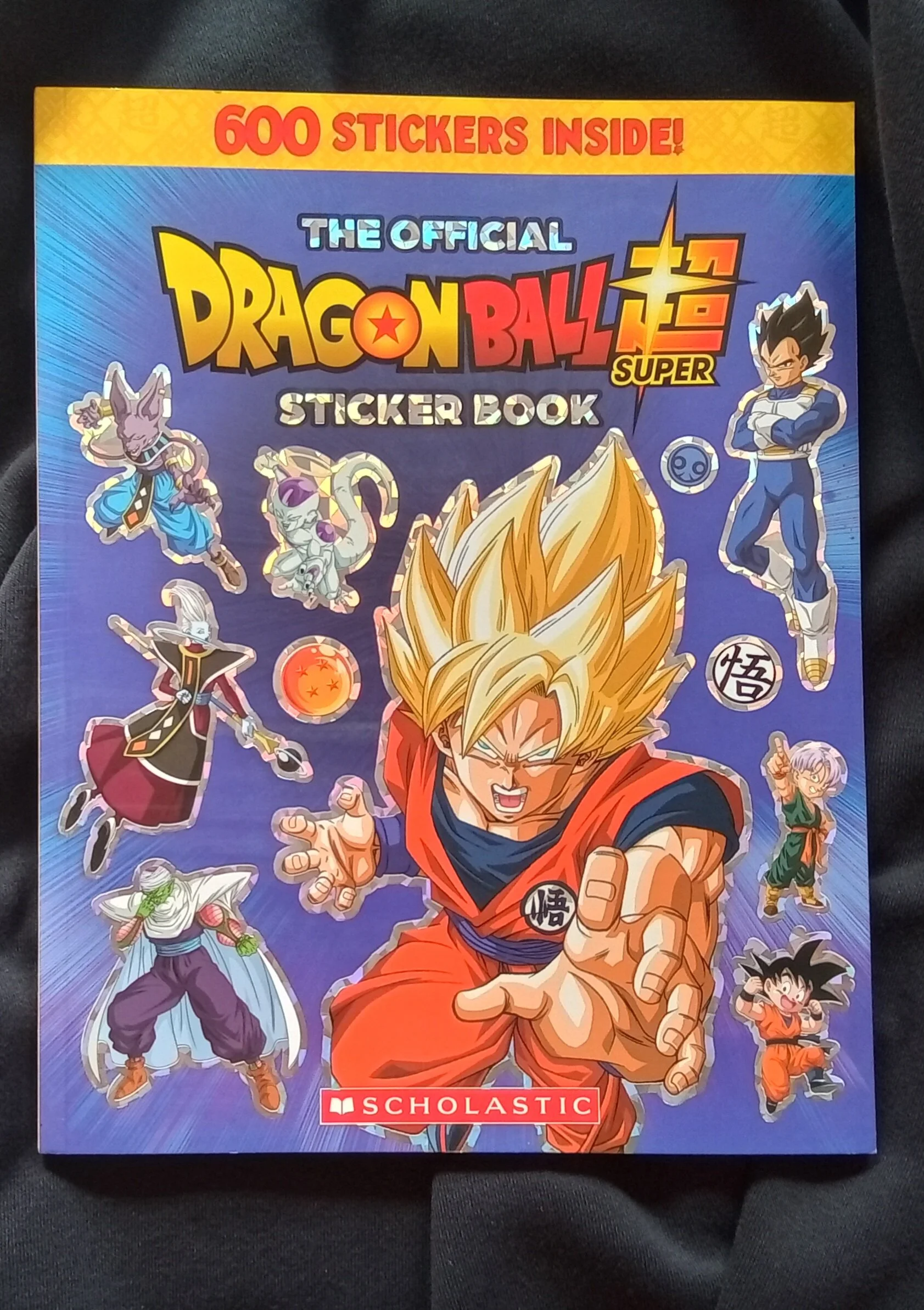 THE OFFICIAL DRAGONBALL Z STICKERBOOK