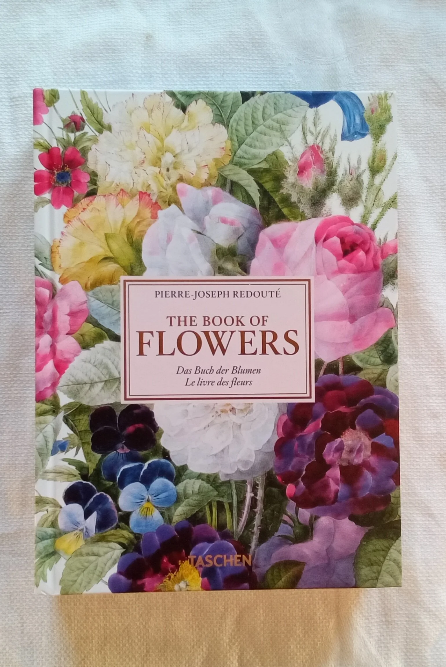 Redouté. Book of Flowers – 40 Years Hardcover –