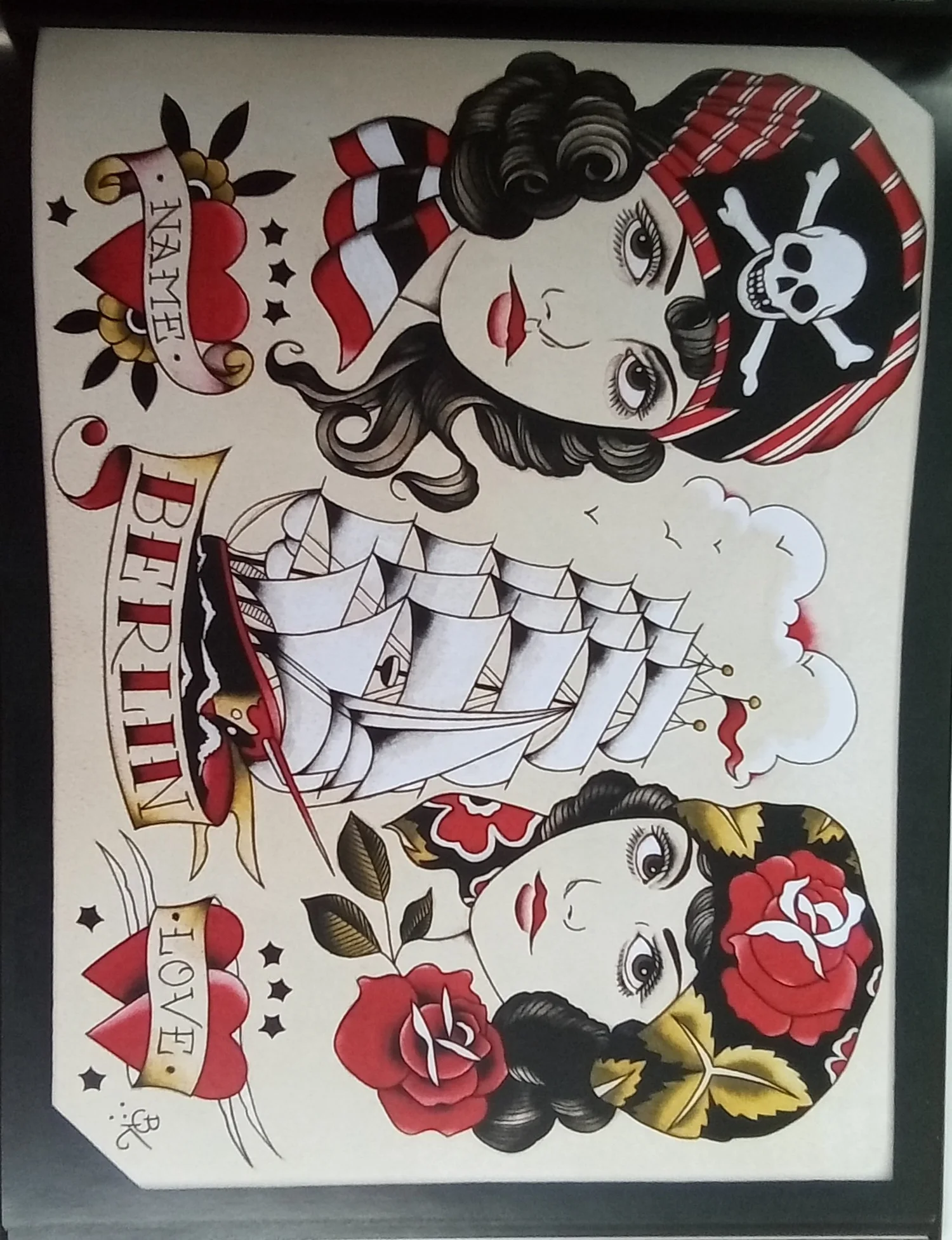 Cut-Ups: Tattoo Flash from the Third Mind Hardcover — Joe the 