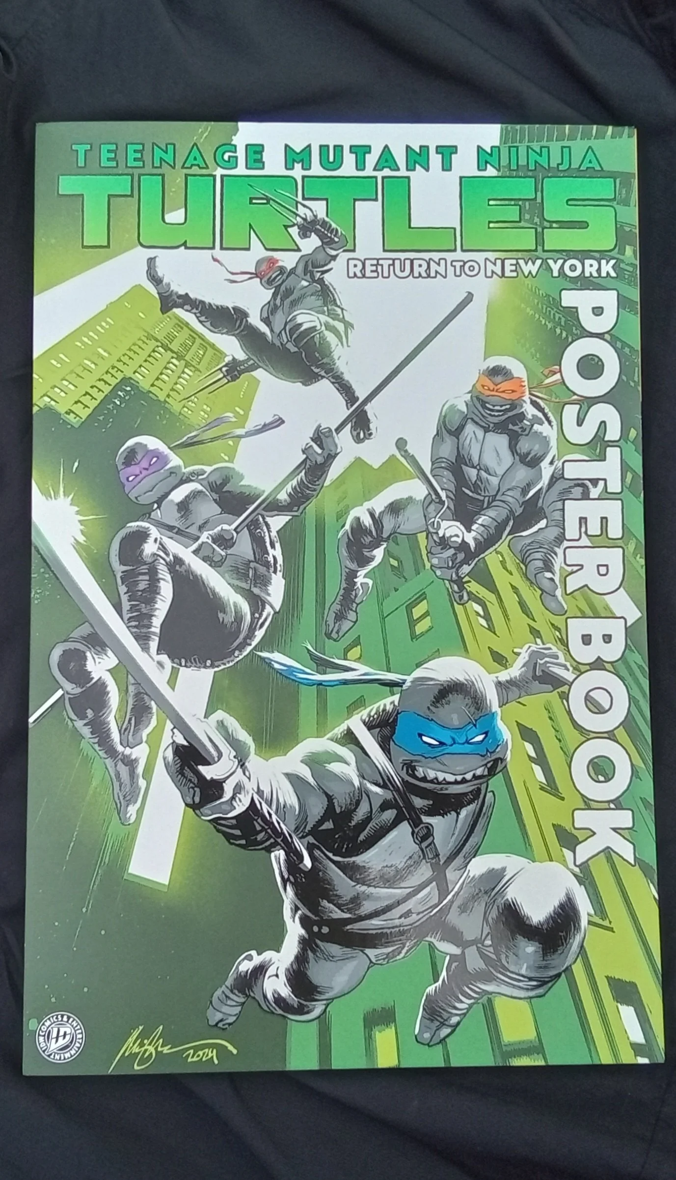 Teenage Mutant Ninja Turtles: Return to New York Poster Book