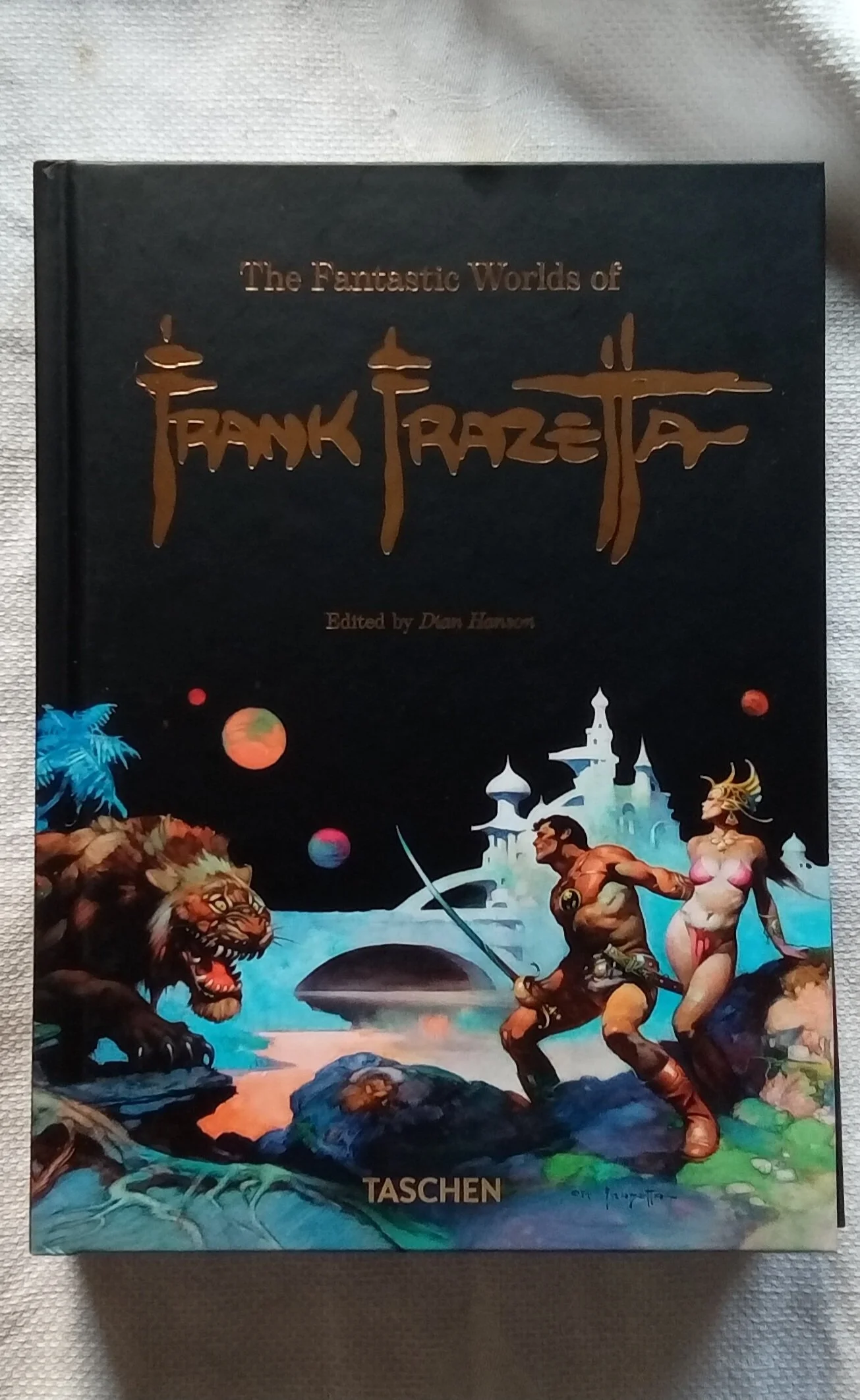 The Fantastic Worlds of Frank Frazetta. 45th Ed.  Hardcover
