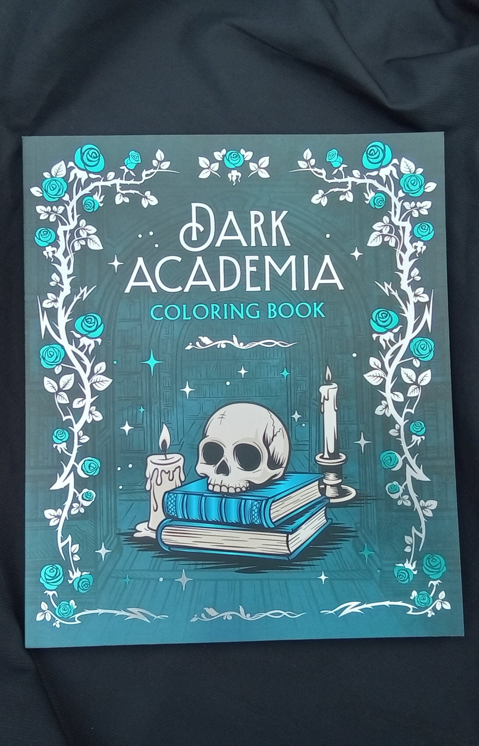 Dark Academia Coloring Book