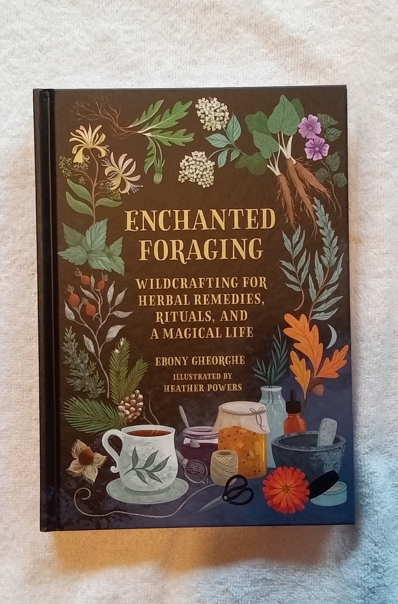 Enchanted Foraging: Wildcrafting for Herbal Remedies, Rituals, and a Magical Life by Ebony Gheorghe