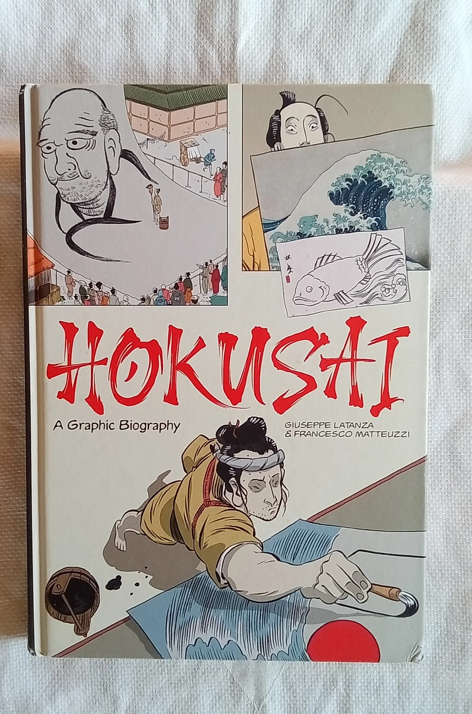 HOKUSAI, A GRAPHIC BIOGRAPHY.