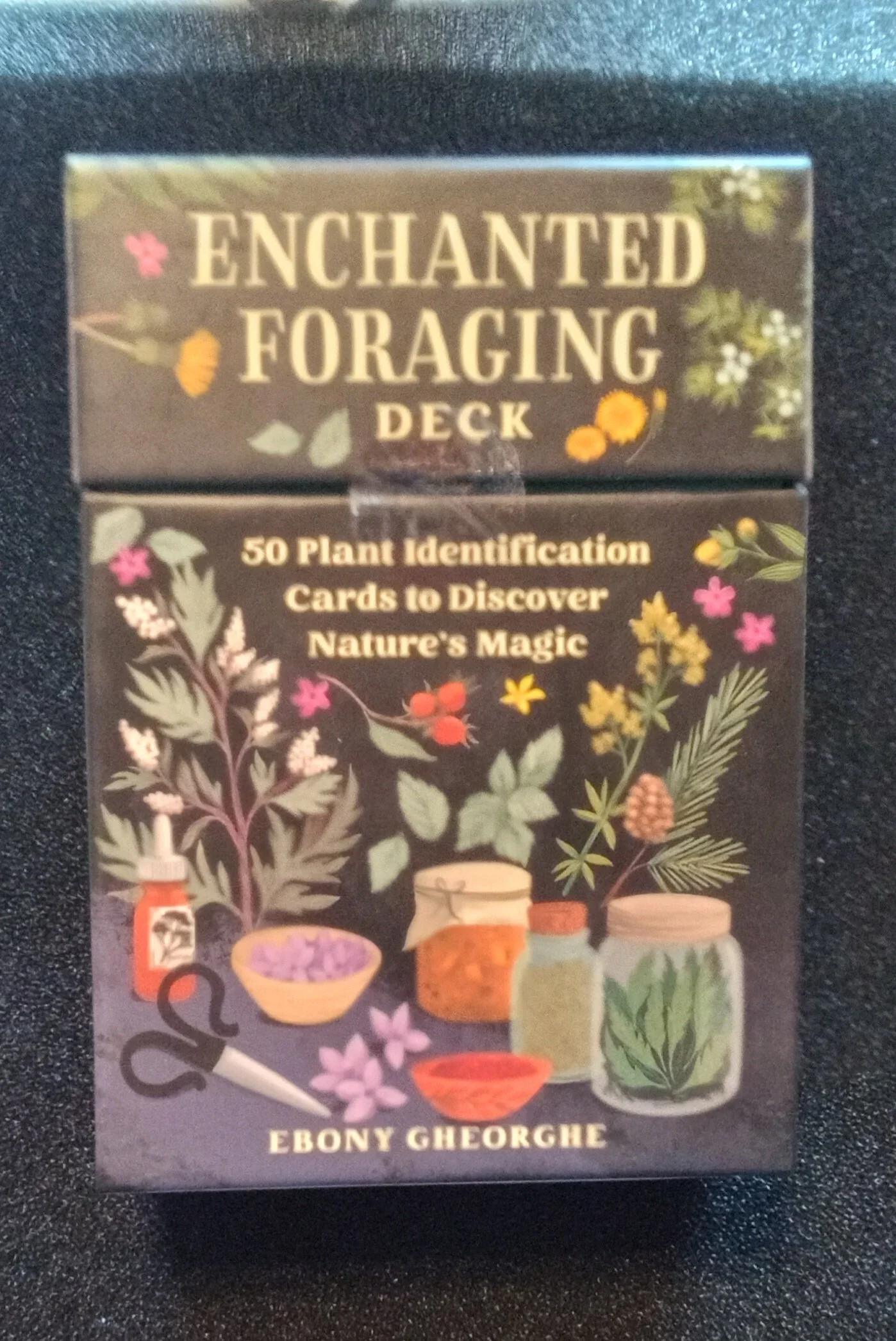 ..Enchanted Foraging Deck: 50 Plant Identification Cards to Discover Nature's Magic by Ebony Gheorghe (Au
