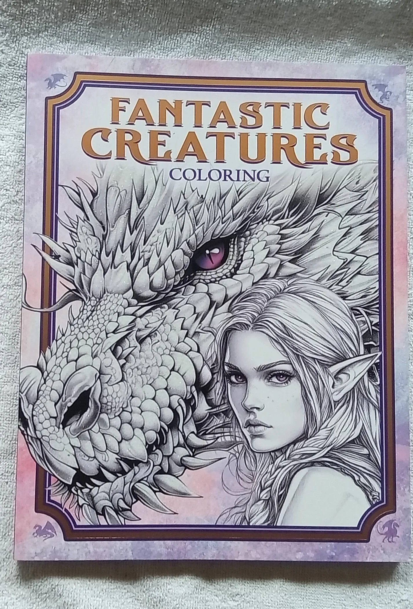 Fantastic Creatures Coloring book, Sylvio Franchesco