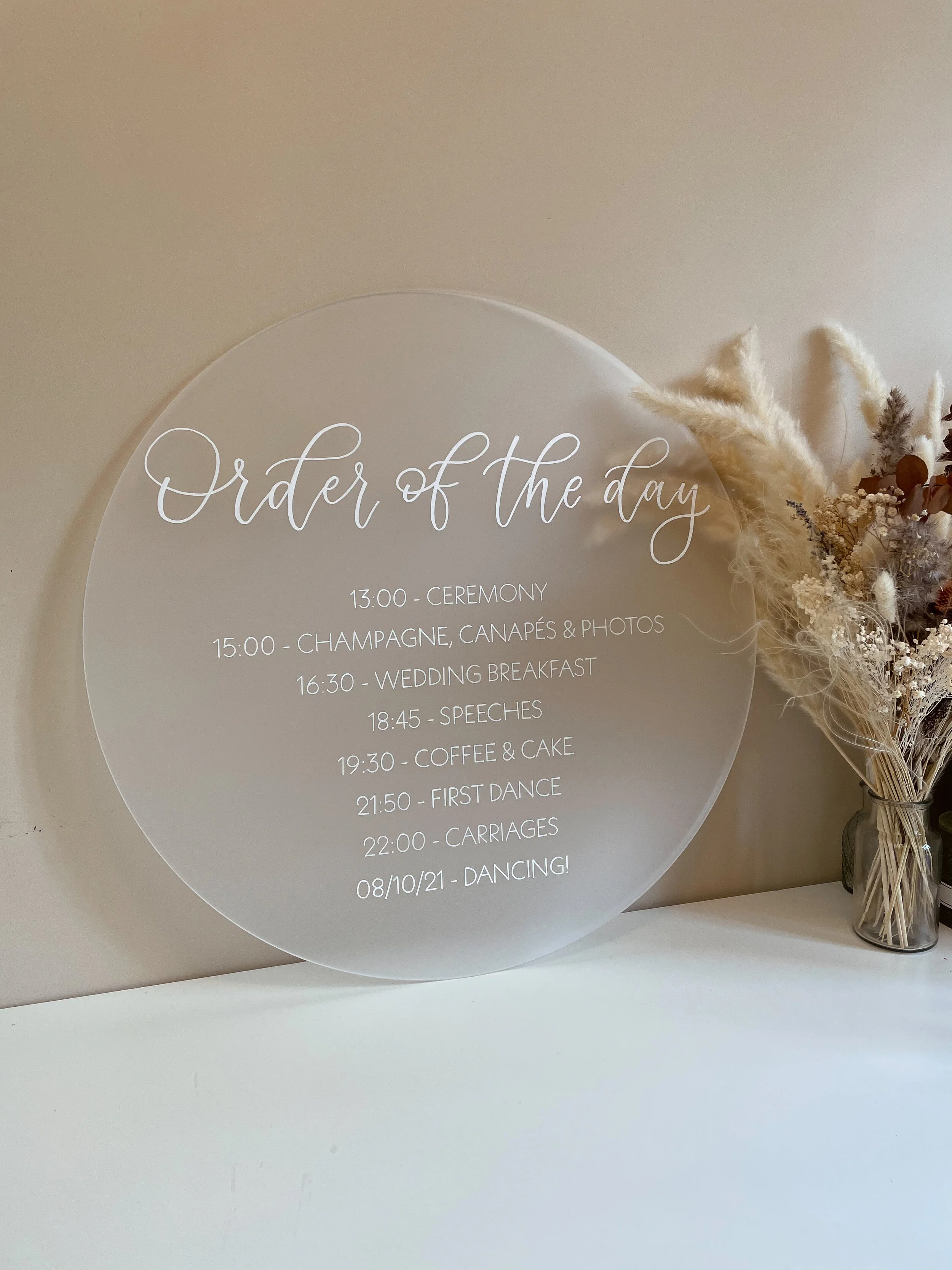 Hand painted Order of the Day Signs | Bewilderly — Bewilderly