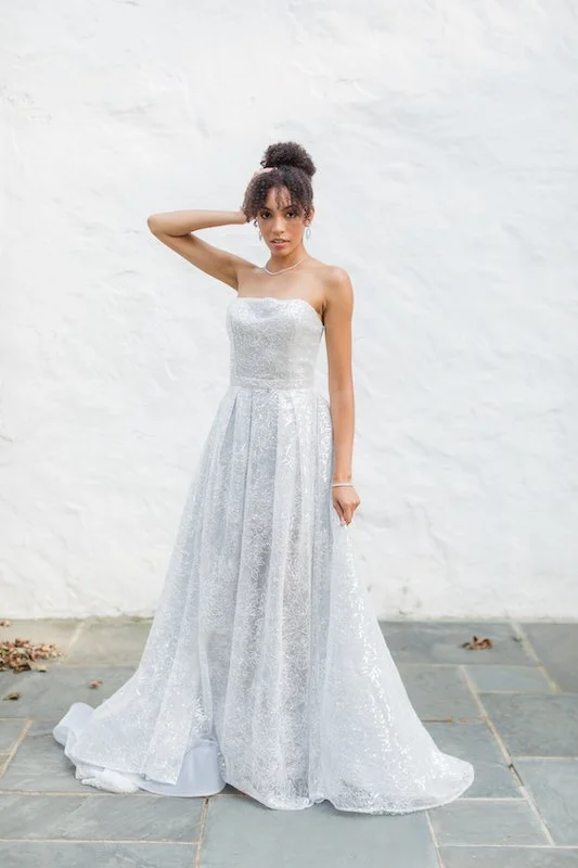 Milano Gown (with removable overskirt)