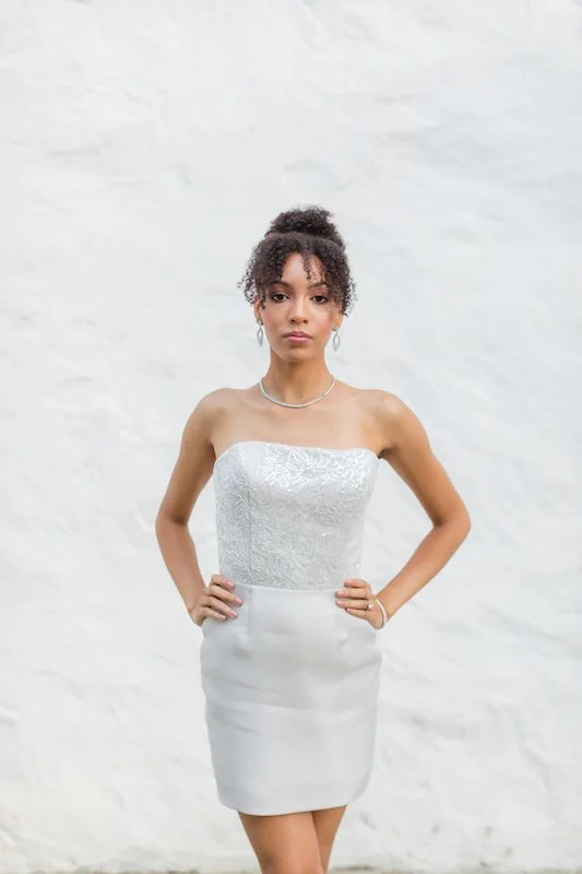 Milano Gown (with removable overskirt)