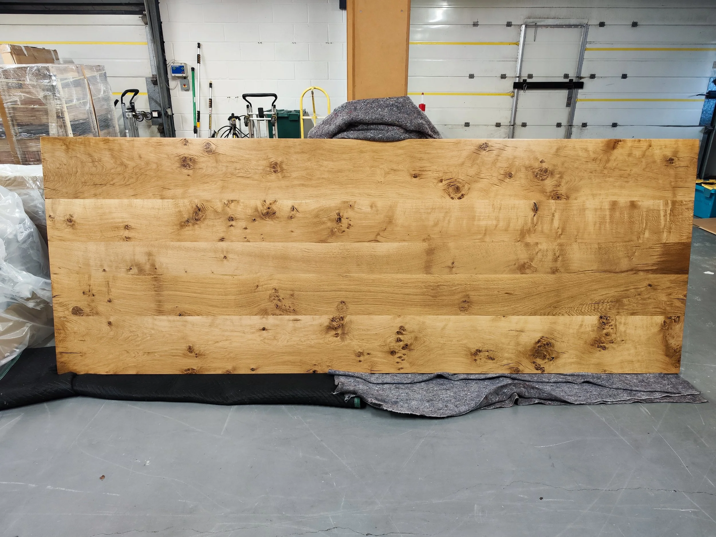 The end result. A stunning top, ready to be delivered and reunited with its legs