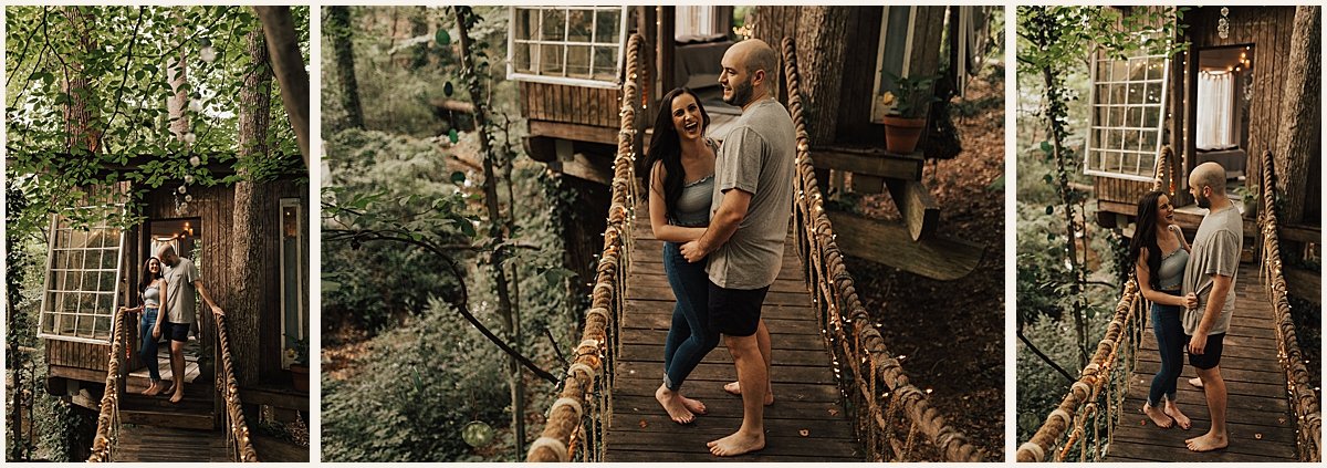 Surprise Treehouse Proposal in Atlanta, Georgia | Lauren Parr Photography