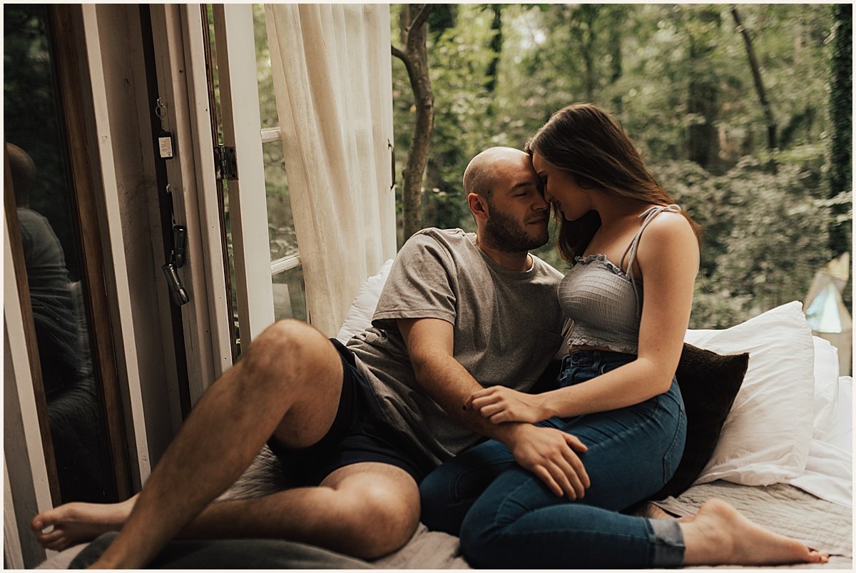 Surprise Treehouse Proposal in Atlanta, Georgia | Lauren Parr Photography