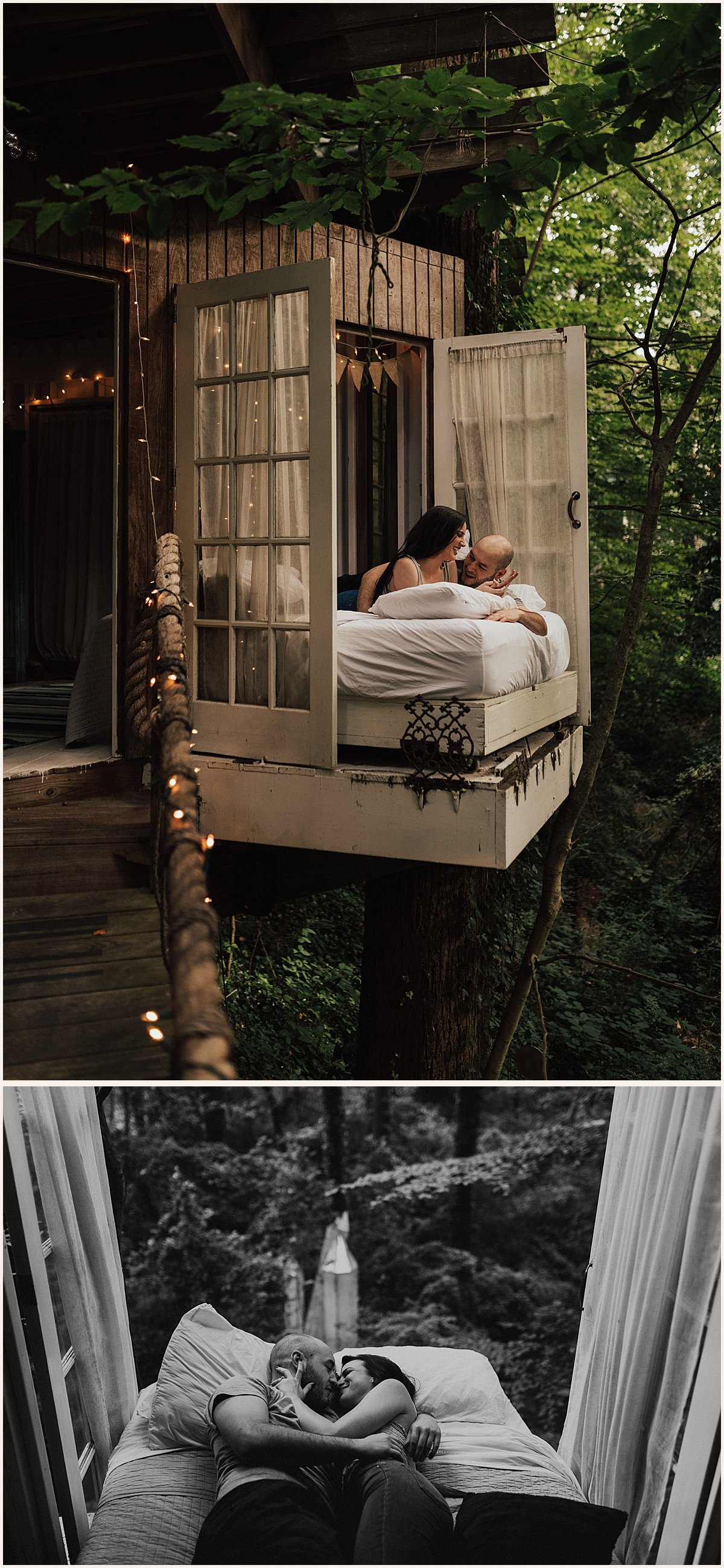 Surprise Treehouse Proposal in Atlanta, Georgia | Lauren Parr Photography