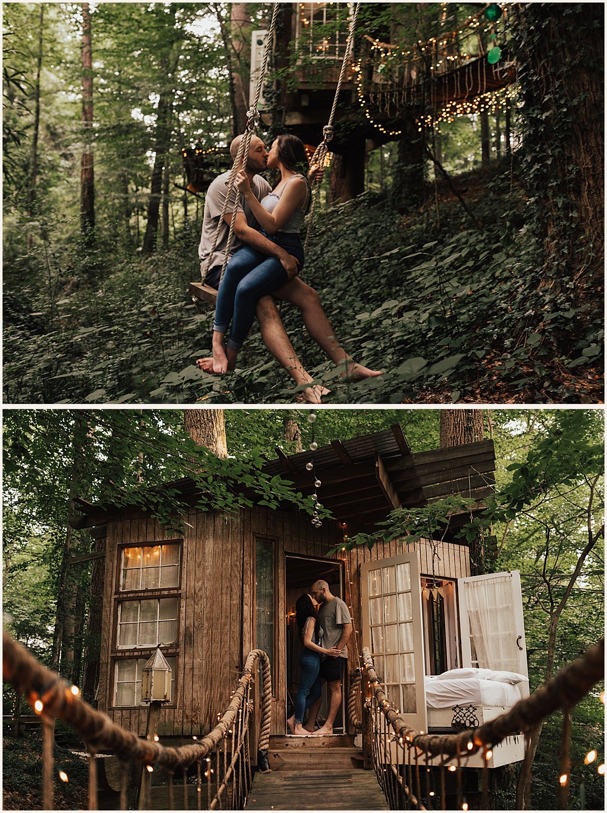 Surprise Treehouse Proposal in Atlanta, Georgia | Lauren Parr Photography