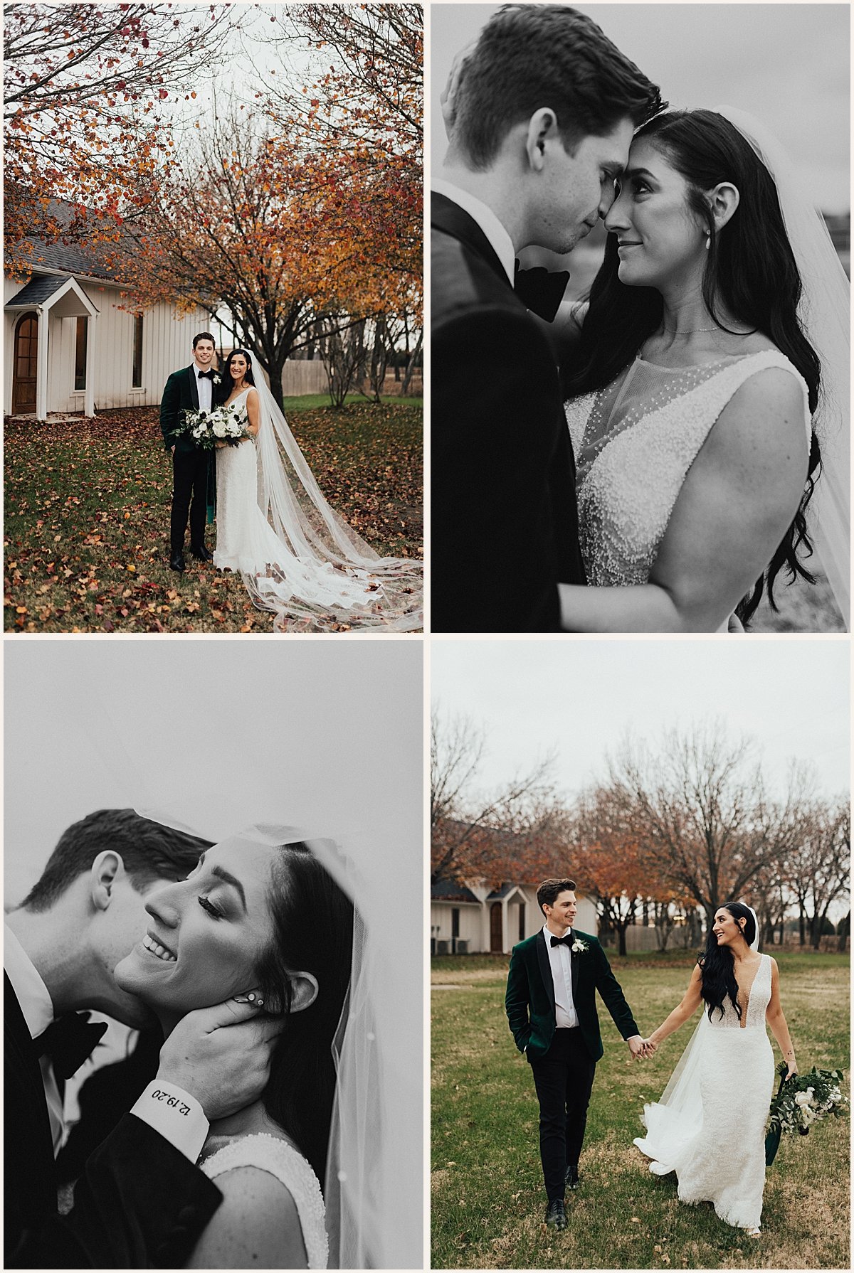 Dark Green Winter Wedding at The Emerson | Lauren Parr Photographer | Austin Based Wedding Photographer