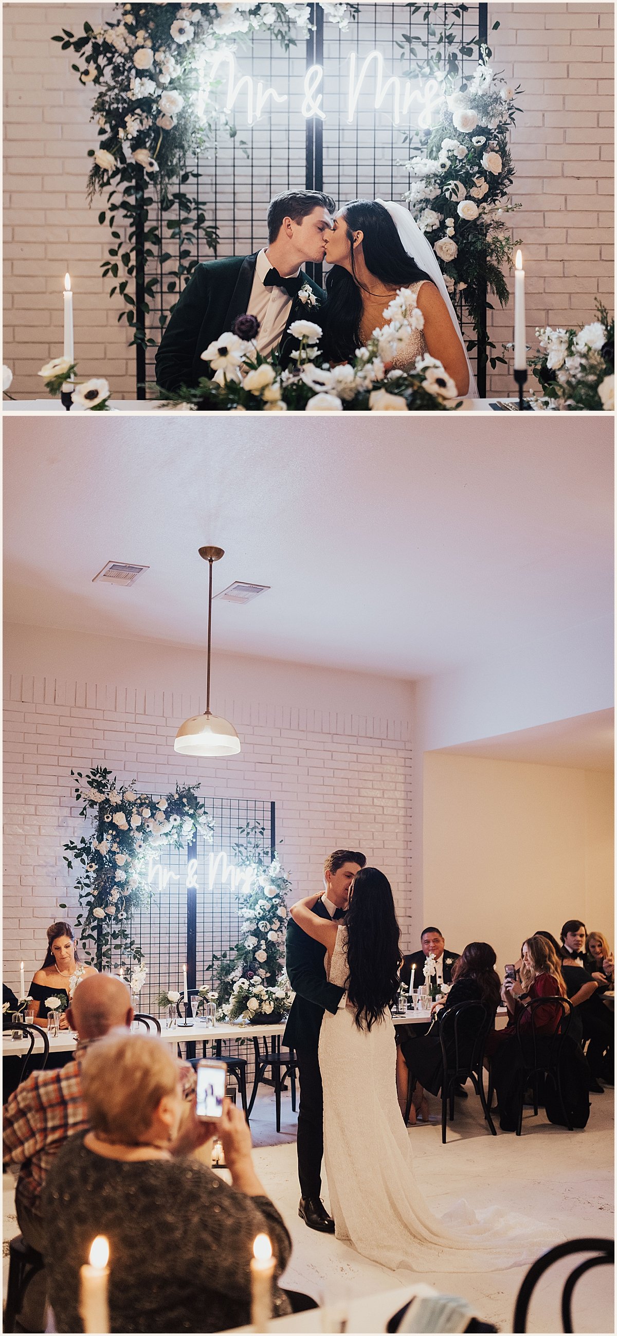 Dark Green Winter Wedding at The Emerson | Lauren Parr Photographer | Austin Based Wedding Photographer