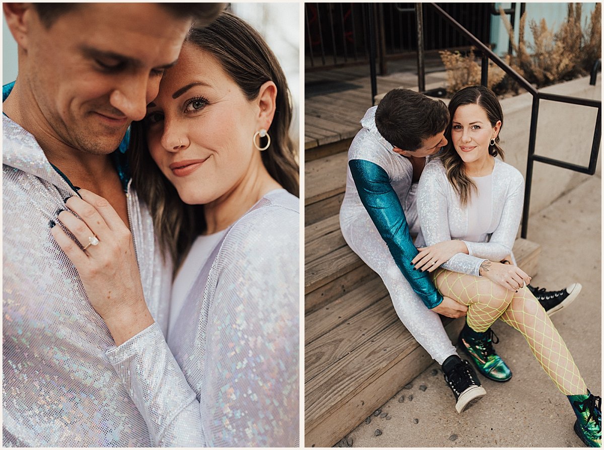 Festival Styled Engagement Shoot in Downtown Austin, Texas | Texas Wedding Photographer | Lauren Parr Photography