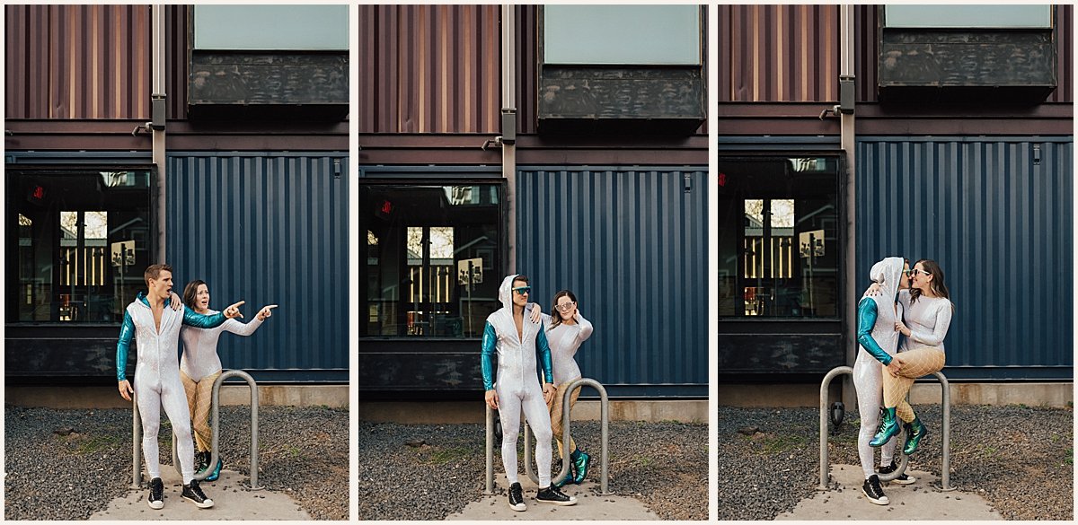 Festival Styled Engagement Shoot in Downtown Austin, Texas | Texas Wedding Photographer | Lauren Parr Photography