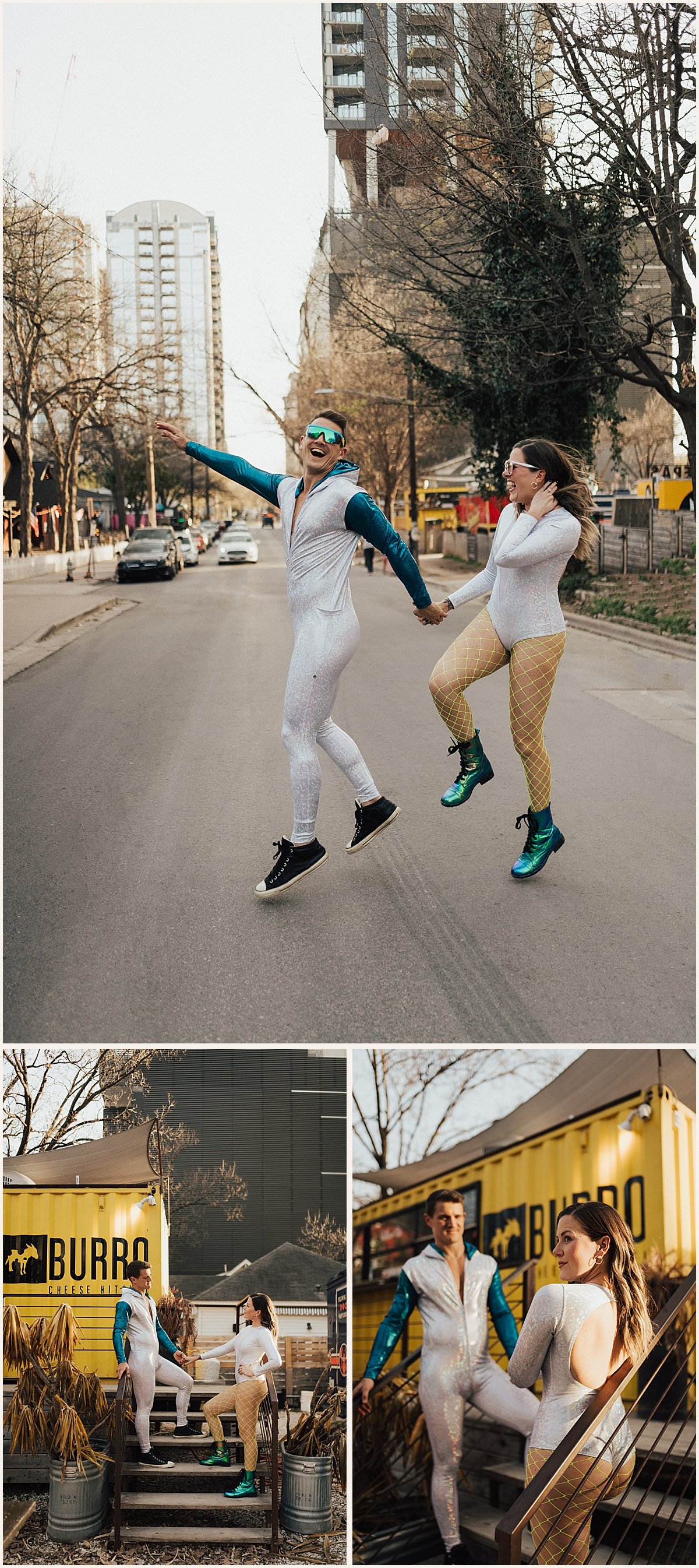 Festival Styled Engagement Shoot in Downtown Austin, Texas | Texas Wedding Photographer | Lauren Parr Photography