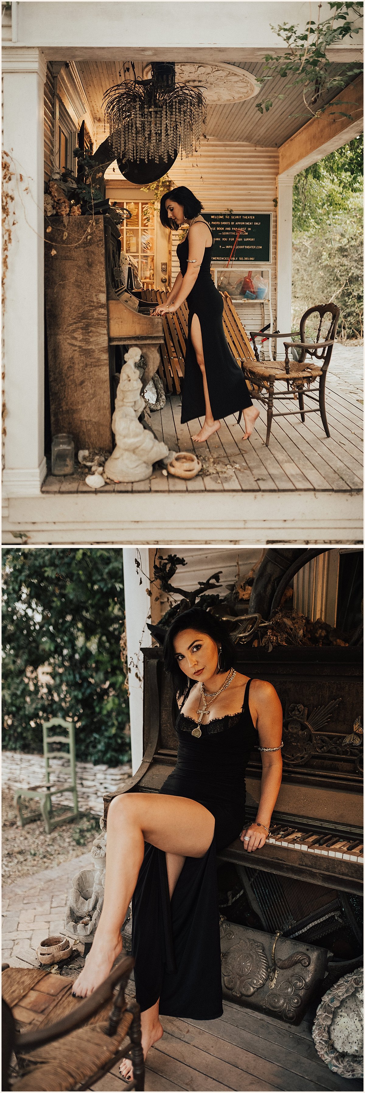 Witchy Inspired Shoot at Sekrit Theater in Austin, Texas | Lauren Parr Photography