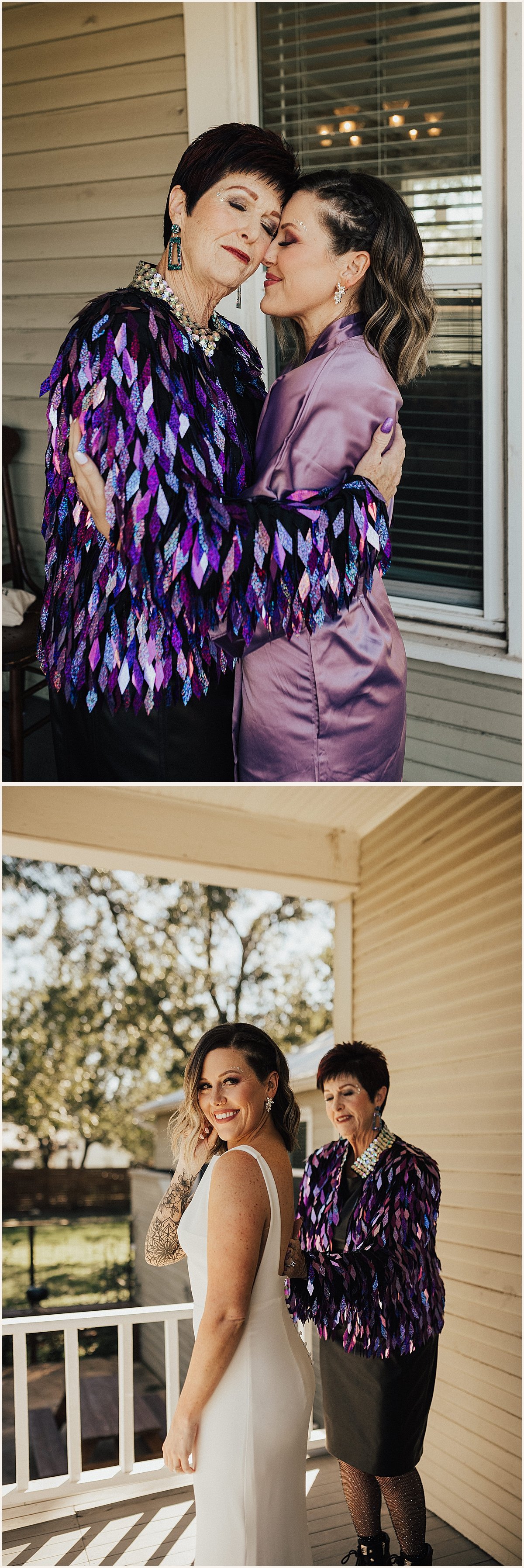 Mom and Bride at Festival Themed Austin Wedding | Texas Luxury Wedding Photographer | Lauren Parr Photography