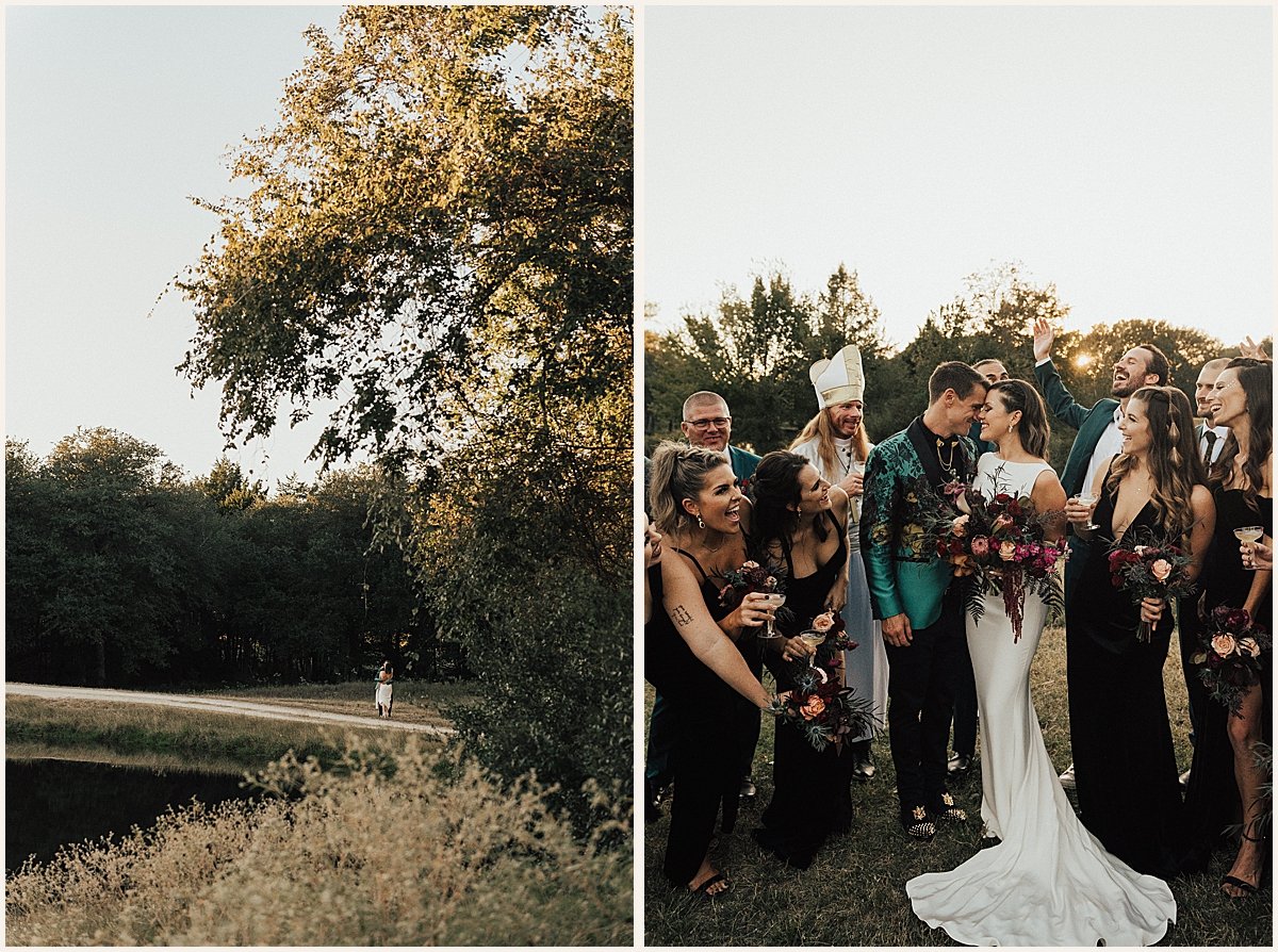 Bride and Groom Portraits at Festival Themed Wedding in Austin, Texas | Texas Luxury Wedding Photographer | Lauren Parr Photography