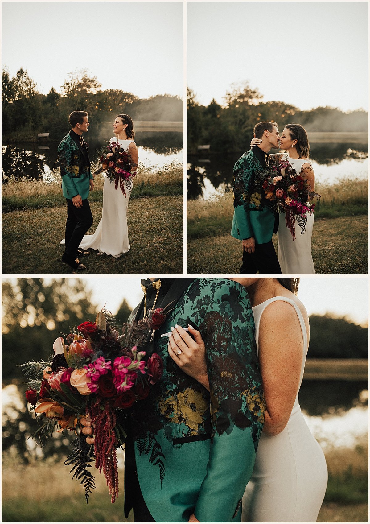 Bride and Groom Portraits at Festival Themed Wedding in Austin, Texas | Texas Luxury Wedding Photographer | Lauren Parr Photography