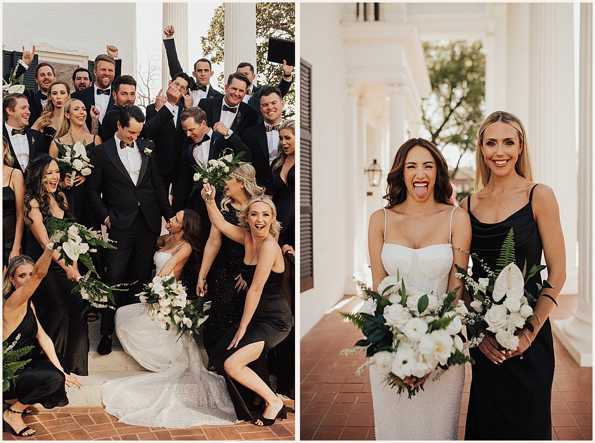 Garden Party Wedding Inspiration | Texas Wedding Photographer at Woodbine Mansion | Lauren Parr Photography