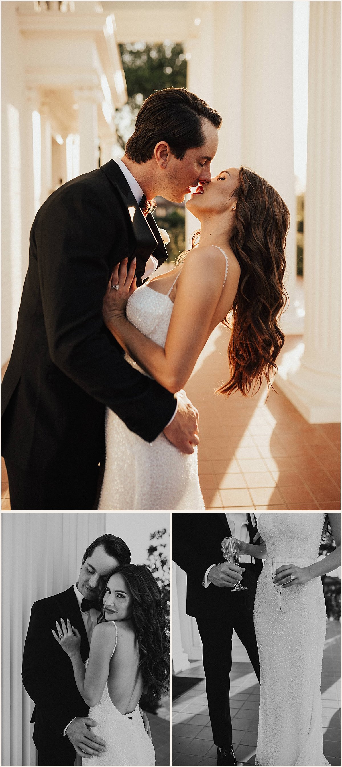 Sexy and romantic bride and groom portraits on wedding day | Luxury Wedding Photographer | Lauren Parr Photography