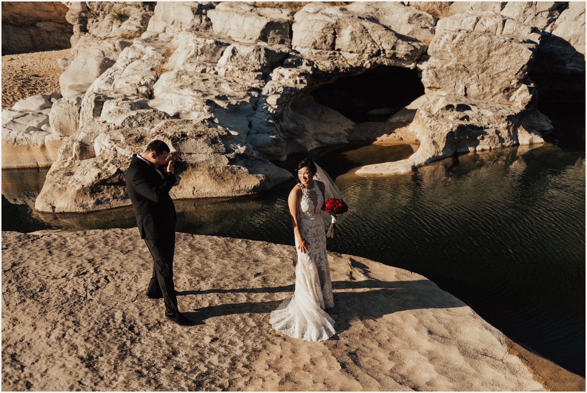 First Look at Pedernales Falls State Park in Texas | Lauren Parr Photography | Austin Based Wedding Photographer