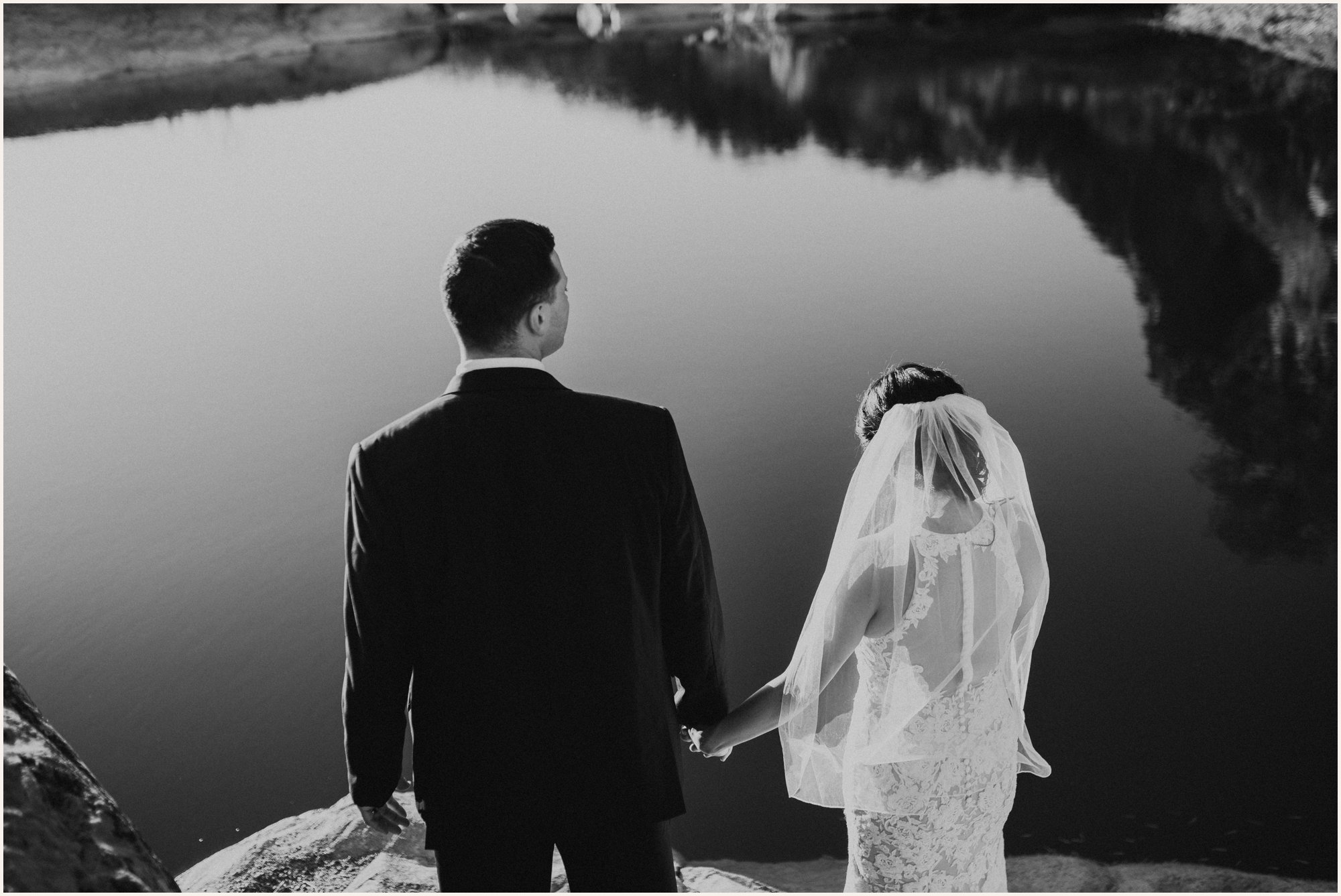 Wedding Portraits at Pedernales Falls State Park in Texas | Lauren Parr Photography | Austin Based Wedding Photographer