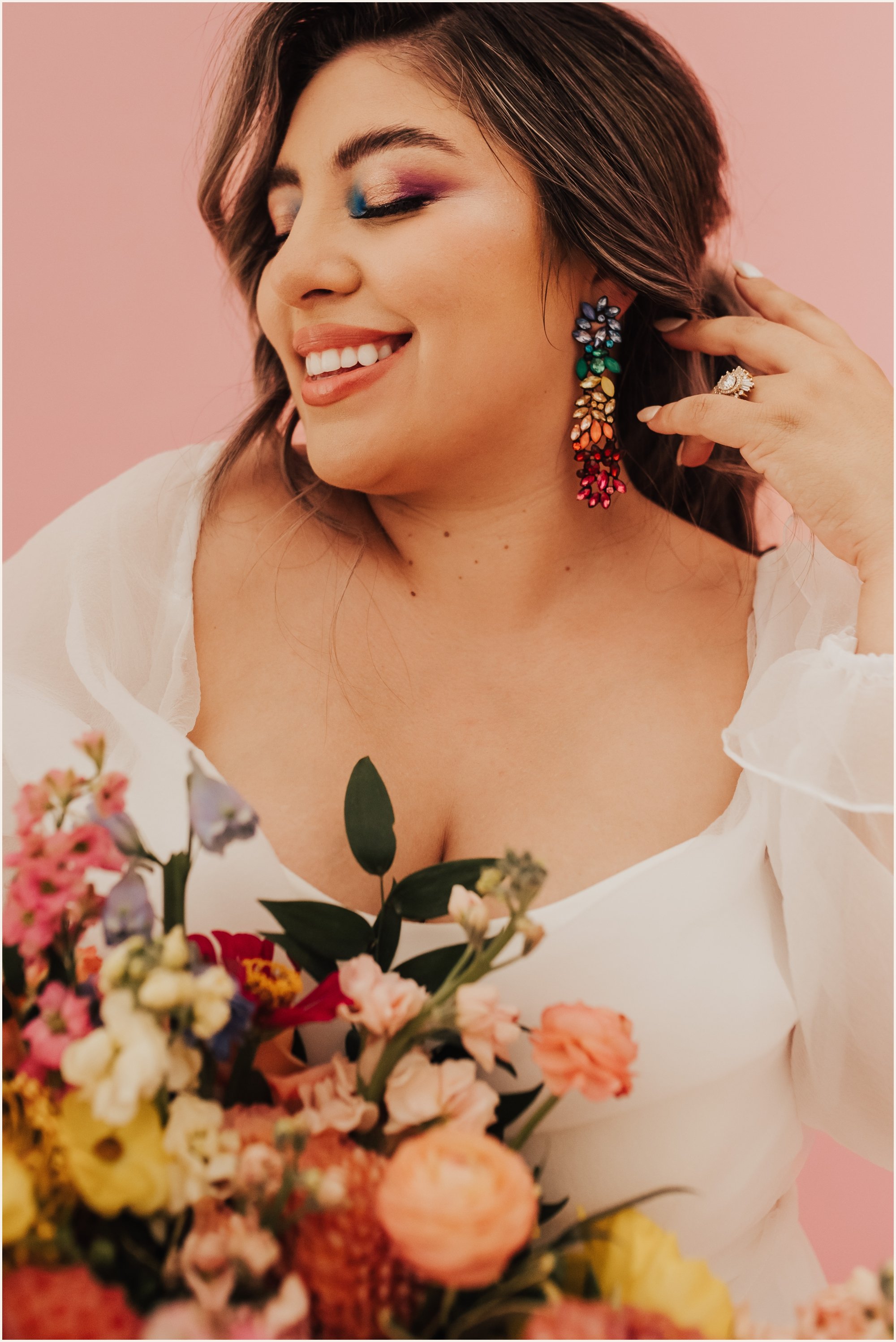 Pink and Yellow Wedding Inspiration | Lauren Parr Photography | Austin Based Wedding Photographer