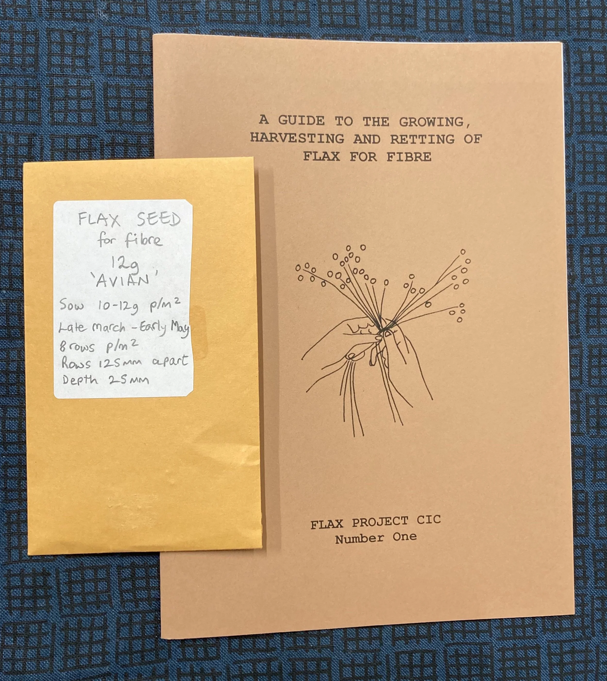 Growing Guide and Flax Seed Bundle