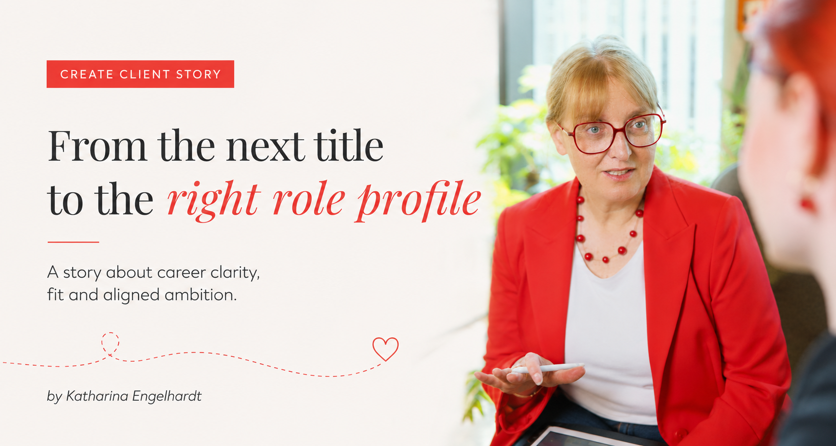 She Thought She Needed the Next Title. What She Built Was Her Role Profile.