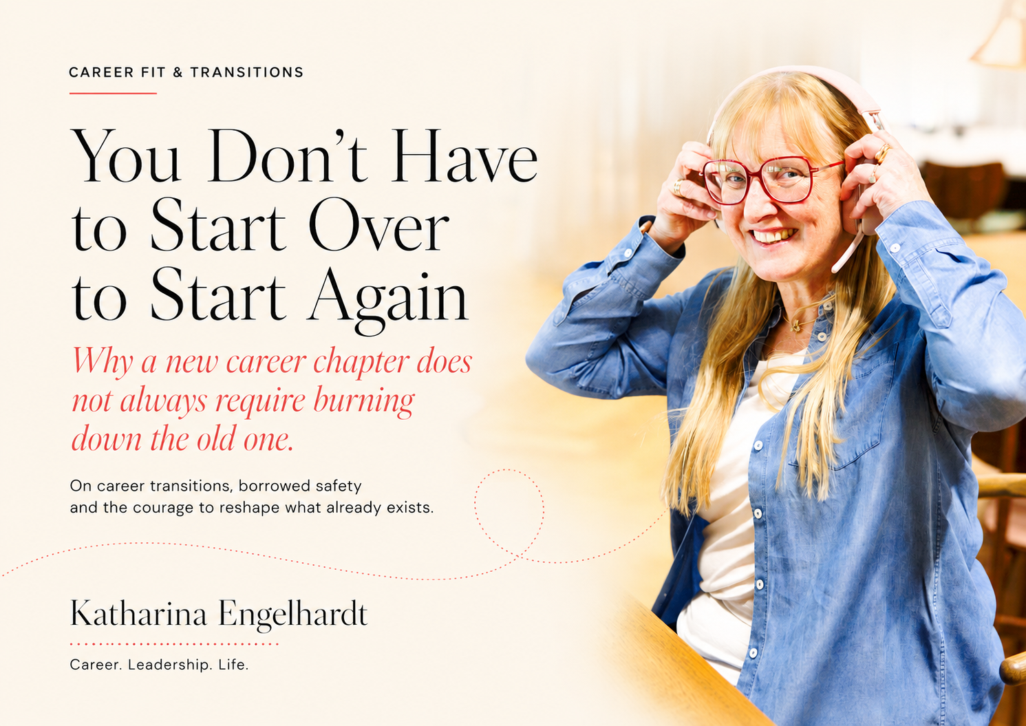You Don’t Have to Start Over to Start Again