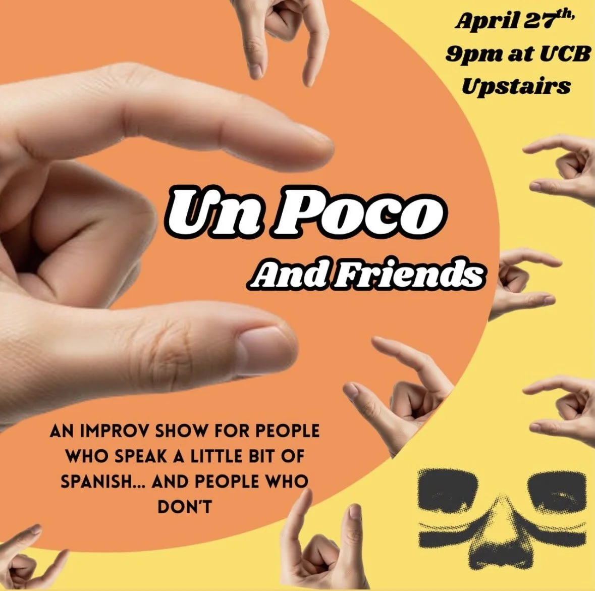 Un poco and friends - Upright Citizens Brigade Show - latino 