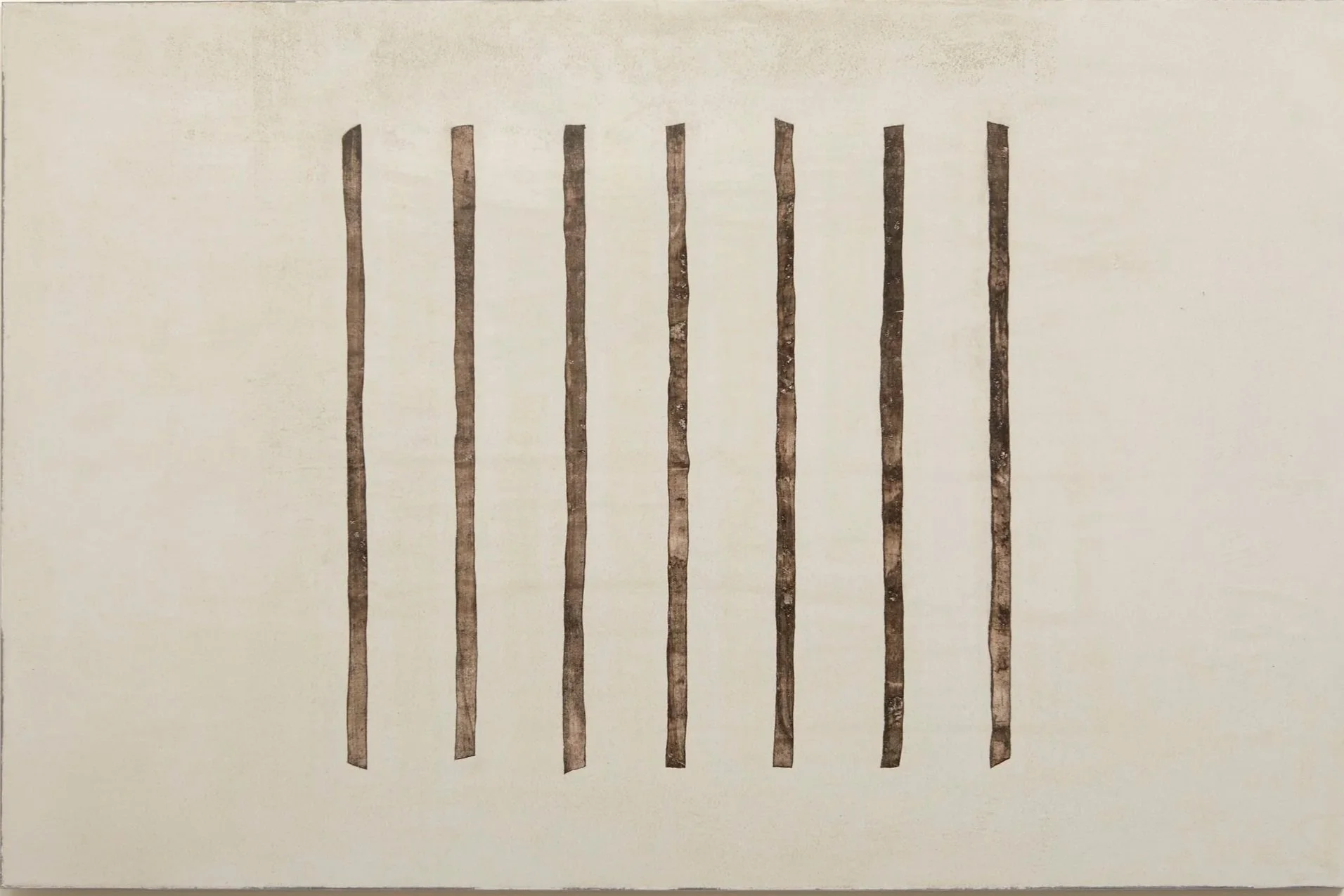 Seven lines 120 x 80 cm