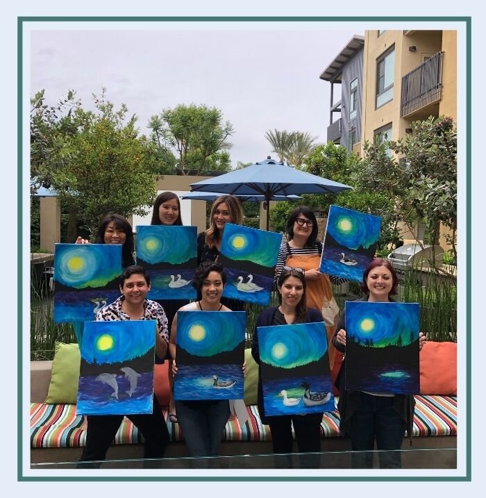Private Painting Classes in Los Angeles, CA — The Artsy Backyard